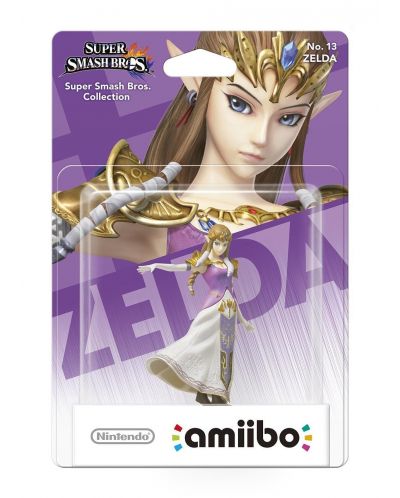 Nintendo Amiibo фигура - Zelda [Super Smash Bros. Колекция] - 3